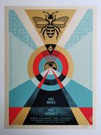 Shepard Fairey (OBEY) (1970) - No Bees No Honey, Antiek en Kunst