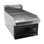 GGM Gastro | Elektrische bakplaat - 3,6 kW - Gegroefd |, Verzenden, Nieuw