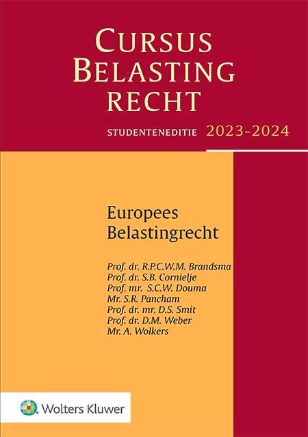 Studenteneditie Cursus Belastingrecht Europees, Boeken, Studieboeken en Cursussen, Verzenden