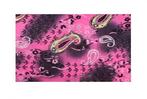 Haarband Multifunctioneel Paisley Print Roze, Verzenden, Nieuw