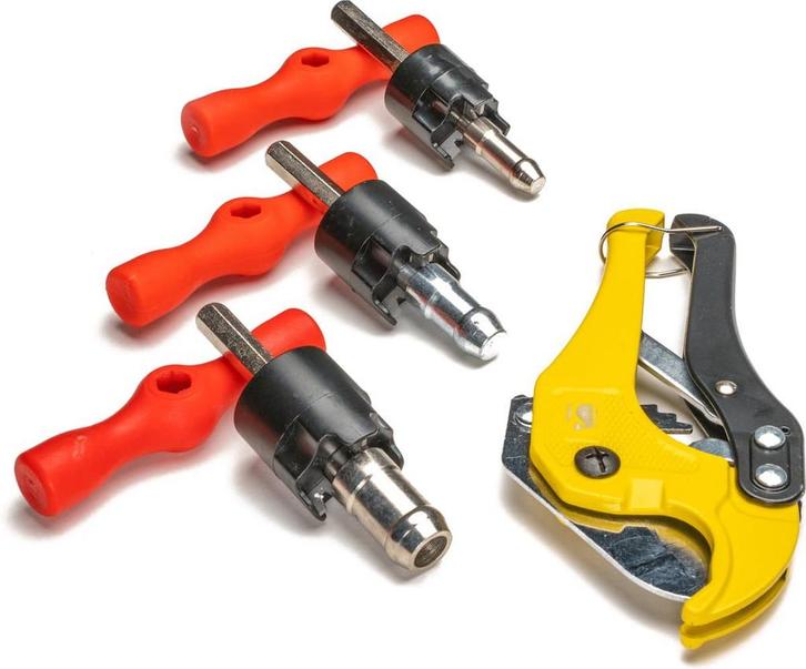 FvT Knip en ontbraam set voor meerlagenbuis – Knippen tot 42, Doe-het-zelf en Verbouw, Gereedschap | Handgereedschap, Zo goed als nieuw