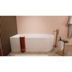 Wiesbaden Zenn Hoekbad Links - 180x80cm - Acryl - Glans Wit, Doe-het-zelf en Verbouw, Sanitair, Ophalen of Verzenden, Nieuw