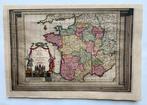 Europa, Kaart - Frankrijk; P. Van der Aa - La France -, Boeken, Atlassen en Landkaarten, Nieuw