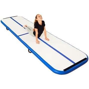 Opblaasbare gymnastiekmat - 400 x 100 x 10 cm beschikbaar voor biedingen
