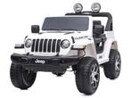 Jeep Wrangler Rubicon, 12 volt elektrische kinderauto, Leder, Kinderen en Baby's, Speelgoed | Speelgoedvoertuigen, Nieuw, Afstandsbediening