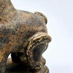 Oud Siamees/Khmer Geglazuurde keramiek Medicijnoliehouder in