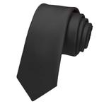 Fako Fashion® - Fijne Stropdas - Gestreept - Ribstructuur -, Verzenden, Nieuw