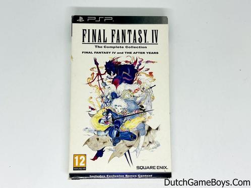 PSP - Final Fantasy IV - The Complete Collection, Spelcomputers en Games, Games | Sony PlayStation Portable, Gebruikt, Verzenden