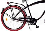 Herenfiets - beach cruiser - 28 - 3 versnellingen - zwar..., Ophalen of Verzenden, Nieuw
