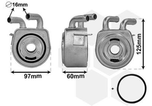 OLIEKOELER VOOR FORD MONDEO 2000-2006 1S7E6A642CC, Auto diversen, Auto-accessoires, Nieuw, Ophalen of Verzenden