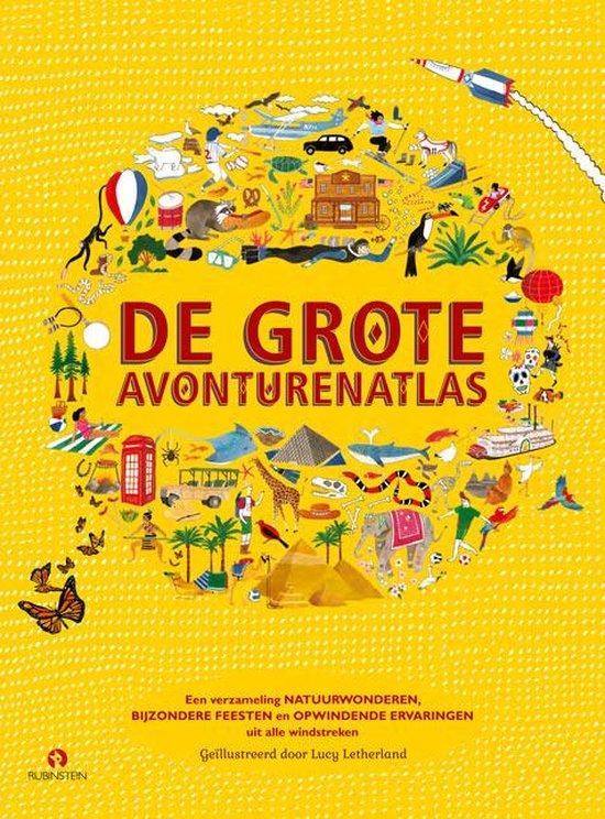 Boek De grote avonturenatlas 9789047619383, Boeken, Overige Boeken, Zo goed als nieuw, Verzenden