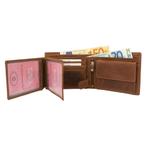 Houtkamp Heren RFID Portemonnee - Stevig Hunter Leder Bruin, Sieraden, Tassen en Uiterlijk, Overige merken, Bruin, Verzenden, Nieuw