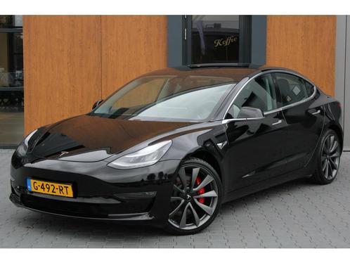 Tesla Model 3 Performance | Nieuwe banden | Nieuwe Accu per, Auto's, Tesla, Lease, Automaat, Hatchback, Elektrisch, Plug-in hybride