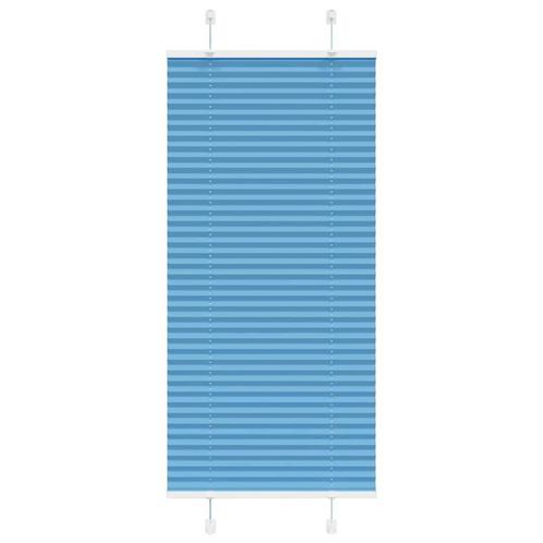 vidaXL Plissé rolgordijn 60x100 cm stofbreedte 59,4 cm, Huis en Inrichting, Stoffering | Gordijnen en Lamellen, Blauw, Nieuw, Verzenden
