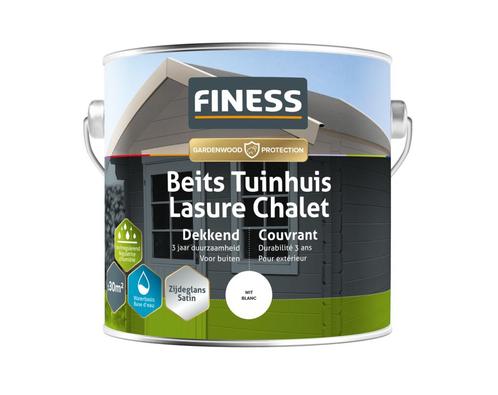 Finess Finess tuinbeits tuinhuis dekkend zijdeglans 2,5, Doe-het-zelf en Verbouw, Verf, Beits en Lak, Nieuw, Verzenden