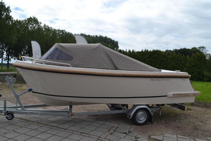 Oldambtsloep 600 Tender + Suzuki DF30, Watersport en Boten, Sloepen, Buitenboordmotor, 10 tot 30 pk, 3 tot 6 meter, Benzine, Nieuw