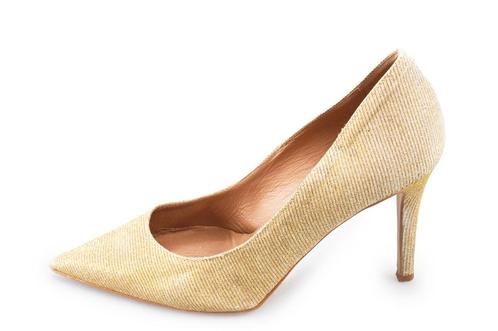 Omoda Pumps in maat 39 Goud | 25% extra korting, Kleding | Dames, Schoenen, Overige kleuren, Zo goed als nieuw, Pumps, Verzenden