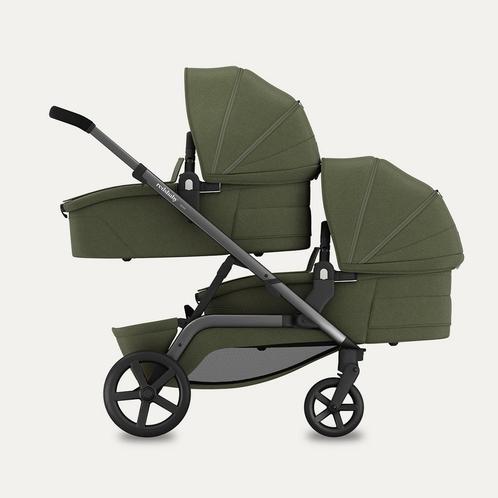 Redsbaby NUVO Twins / Tweeling (Kinderwagen + Bassinet incl, Kinderen en Baby's, Kinderwagens en Combinaties, Verzenden