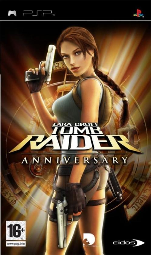 Tomb Raider Anniversary (Sony PSP), Spelcomputers en Games, Games | Sony PlayStation Portable, Gebruikt, Vanaf 12 jaar, Verzenden