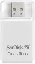 Apple SanDisk MicroMate SD naar USB Card Reader, Verzenden, Zo goed als nieuw