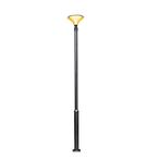 Moderne Lantarenpaal - Lichtmast | Compleet | 3 meter, Tuin en Terras, Buitenverlichting, Staande lamp, Nieuw, Ophalen of Verzenden