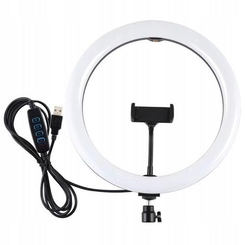 LED selfie ringlamp - Met telefoonhouder en controller, Huis en Inrichting, Lampen | Tafellampen, Ophalen of Verzenden