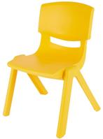 Bieco Geel Kunststof Kinderstoeltje 04000001, Kinderen en Baby's, Kinderkamer | Tafels en Stoelen, Verzenden, Nieuw