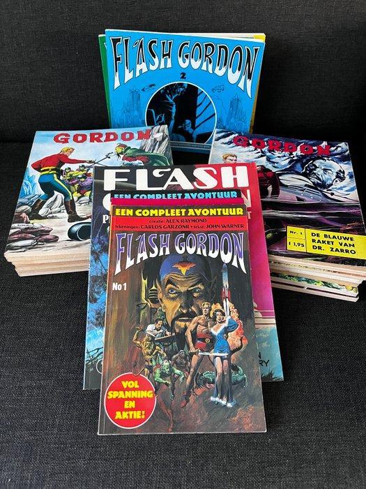Flash Gordon 1 t/m 15 - Complete reeks SC plus extras - 23, Boeken, Stripboeken