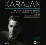 cd box - Herbert von Karajan - Mozart, Schubert, Brahms,..., Verzenden, Zo goed als nieuw