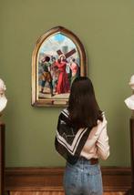 Scuola spagnola (XIX) - La Veronica asciuga il volto di Gesù, Antiek en Kunst