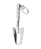Zilveren Tuinschep ketting hanger, Verzenden, Nieuw