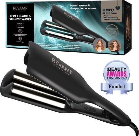 Revamp Progloss 2 in 1 Wafeltang - Golvenkrultang - Krultang, Sieraden, Tassen en Uiterlijk, Uiterlijk | Haarverzorging, Verzenden