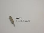 micromotor T007 Vervangingsstift voor T005 0.8 mm, Hobby en Vrije tijd, Modeltreinen | H0, Overige merken, Gelijkstroom, Verzenden