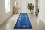 Zacht blauw Gabbeh - Loper - 310 cm - 80 cm - ongebruikte