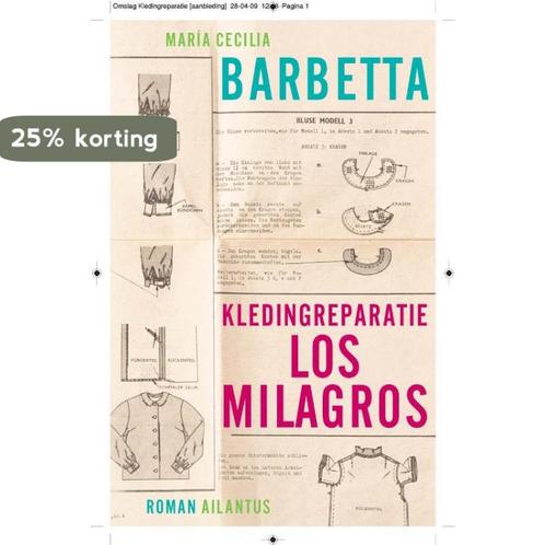 Kledingreparatie Los Milagros 9789089530202, Boeken, Romans, Zo goed als nieuw, Verzenden