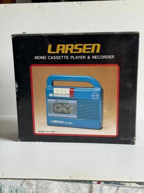 larsen - Cr-1000 Analoge veldrecorder, Audio, Tv en Foto, Radio's