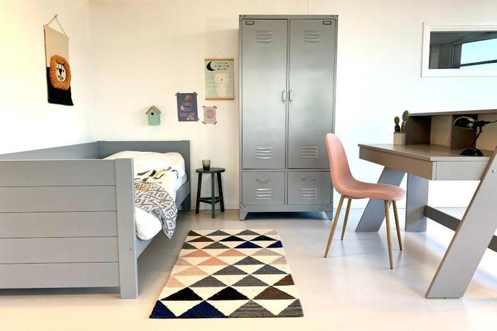 Rockwood® Bedbank Sam Grey met  2 lattenbodems  en, Kinderen en Baby's, Kinderkamer | Bedden, Nieuw, Ophalen of Verzenden