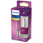 Philips LED kaarslamp E14 2W 250lm 2700K Helder Niet-Dimbaar, Ophalen of Verzenden, Nieuw