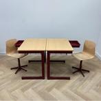 complete schoolset Galvanitas 10 stuks tafels + stoelen, Ophalen of Verzenden, Gebruikt, Vijf, Zes of meer stoelen