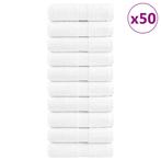 vidaXL Gastendoekjes SOLUND 50 st 600 g/m² 30x50 cm wit, Huis en Inrichting, Badkamer | Badtextiel en Accessoires, Verzenden, Nieuw