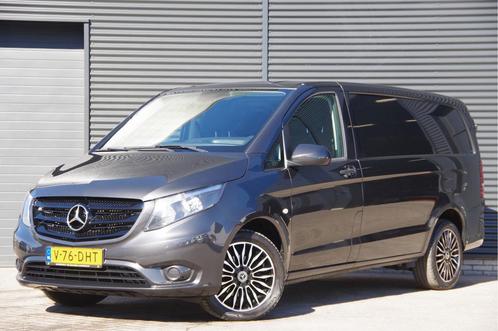 Zakelijke Lease |  Mercedes-Benz Vito 116 CDI L2 3-ZITS, AUT, Auto's, Mercedes-Benz, Dealer onderhouden, Lease, Grijs, Automaat