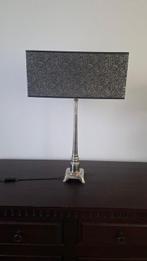 Tafellamp - XL lamp - Chroom, Textiel