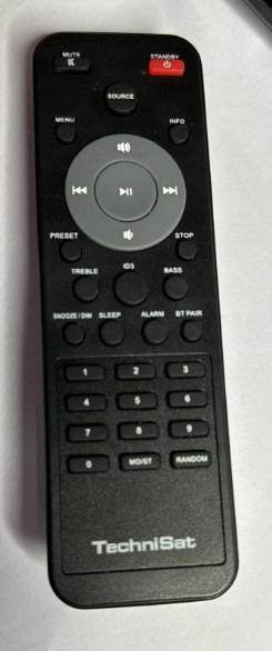 Afstandsbediening Technisat radio, Audio, Tv en Foto, Afstandsbedieningen, Origineel, Nieuw, Ophalen of Verzenden