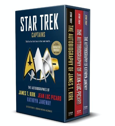 Star Trek Captains - The Autobiographies: Boxed set with, Boeken, Studieboeken en Cursussen, Verzenden