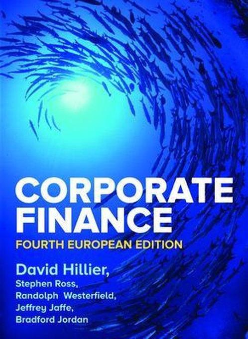 Corporate Finance, 4e 9781526848086 Stephen Ross, Boeken, Overige Boeken, Zo goed als nieuw, Verzenden