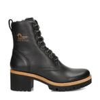 Panama Jack Padma B12 veterboots voor dames in het Zwart, Verzenden, Zwart, Lage of Enkellaarzen, Nieuw