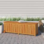 vidaXL Tuinbox met wieltjes 150x50x58 cm massief acaciahout, Tuin en Terras, Verzenden, Nieuw
