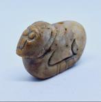 Oud West-Aziatisch Jasper Ram-Parel Talisman - 29 mm
