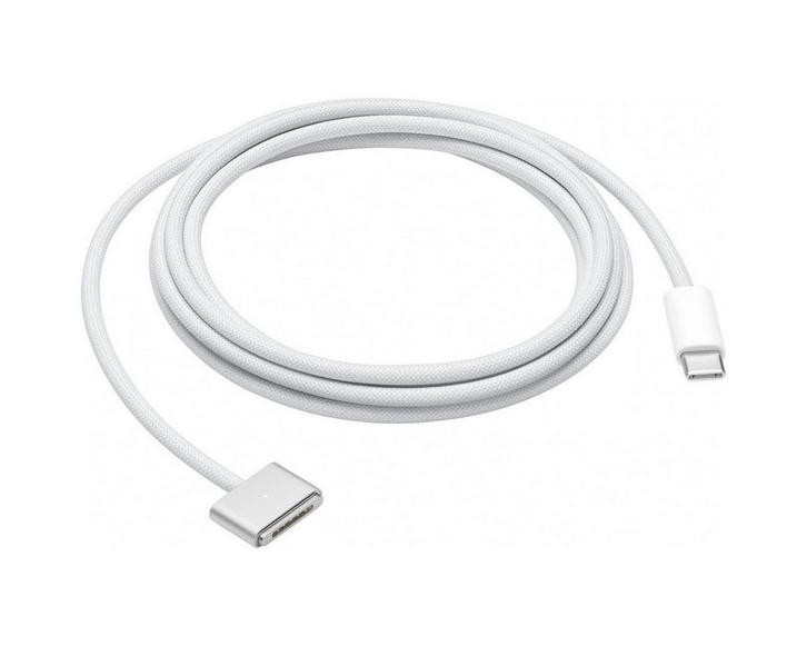 Apple USB-C naar MagSafe 3 kabel (2 m) – Wit - Nieuw, Computers en Software, Laptop-opladers, Nieuw, Ophalen of Verzenden