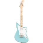 Squier Mini Jazzmaster HH Daphne Blue MN kindergitaar / reis, Muziek en Instrumenten, Verzenden, Nieuw